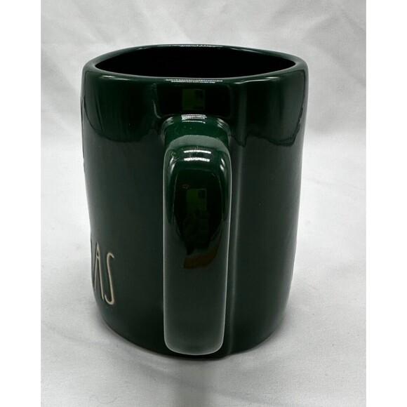 NEW Rae Dunn Green "Merry Elfin' Christmas" Coffee Mug - Magenta Artisan #202 - Picture 3 of 9